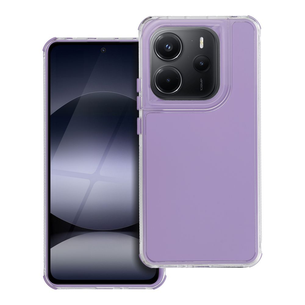 MATRIX viedtālruņa apvalks XIAOMI Redmi Note 14 5G gaiši violets