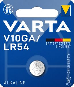VARTA sārma baterija V10GA (Tips LR54) 1 gab.