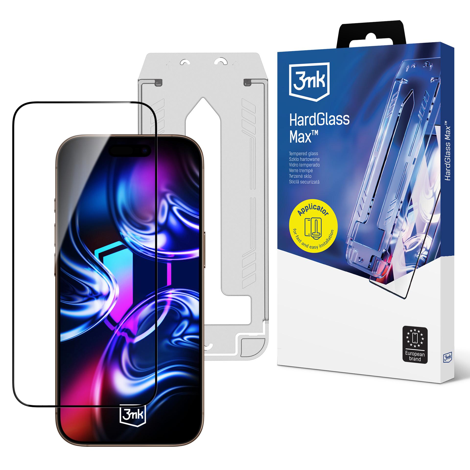 3mk Hardglass Max Grūdināts aizsargstikls iPhone 17 Pro Max