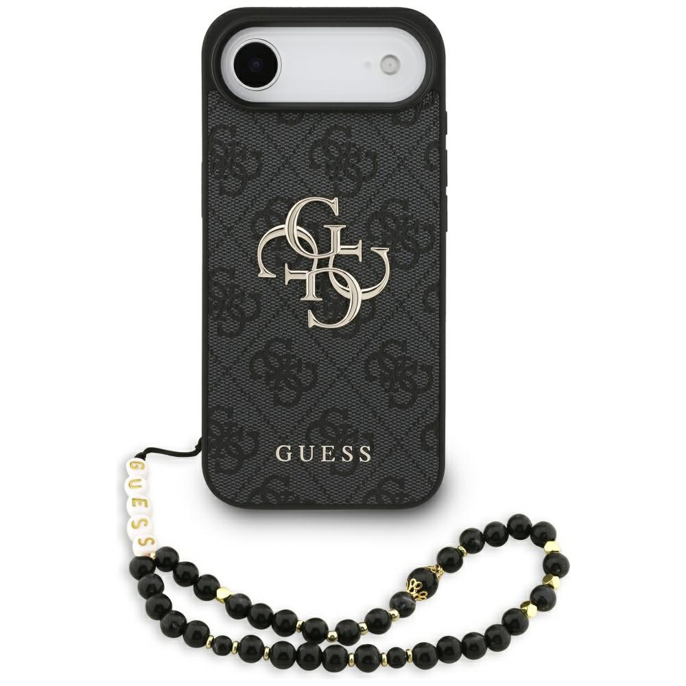 Guess 4G Strap 4G Classic Logo viedtālruņa apvalks iPhone Air - melna
