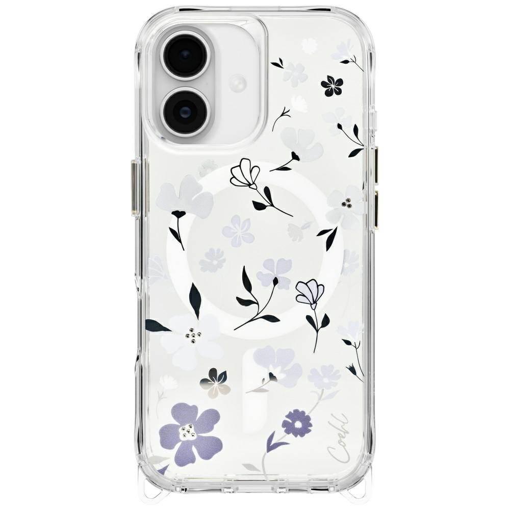 Uniq Coehl Amara viedtālruņa apvalks iPhone 17 Magnētiskā uzlāde - caurspīdīga