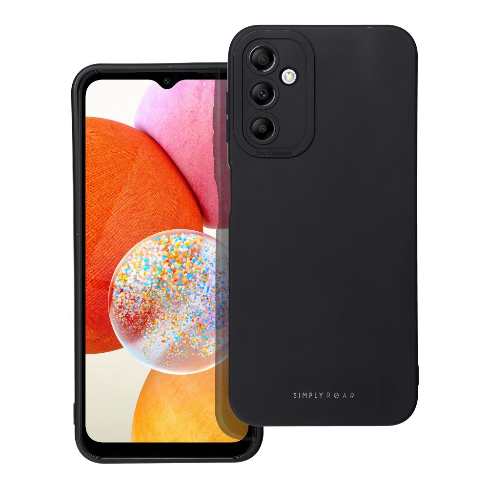 ROAR viedtālruņa apvalks LUNA SAMSUNG A14 5G melns