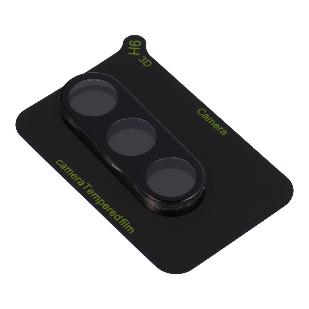 5D pilnas līmes kameras rūdītais stikls – Samsung Galaxy S25 melns