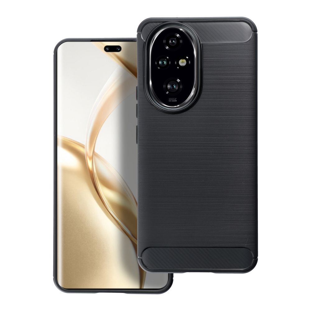 CARBON viedtālruņa apvalks HONOR 200 melns