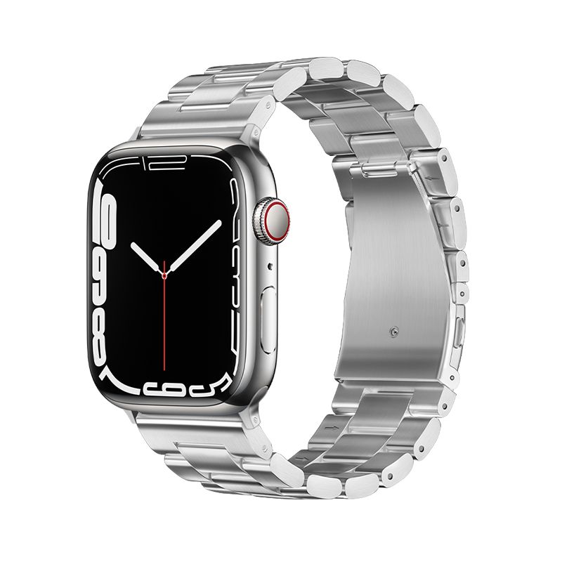 FORCELL F-DESIGN FA10 nerūsējošā tērauda siksniņa APPLE Watch 42 / 44 / 45 / 49 mm sudraba