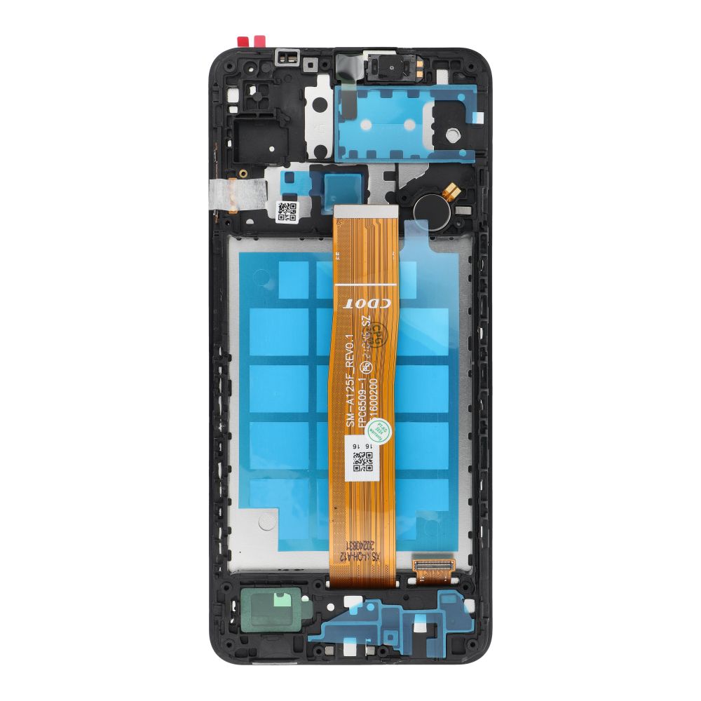 FixCell LCD displejs SAMSUNG A12 A125 OEM ar pilnu rāmi