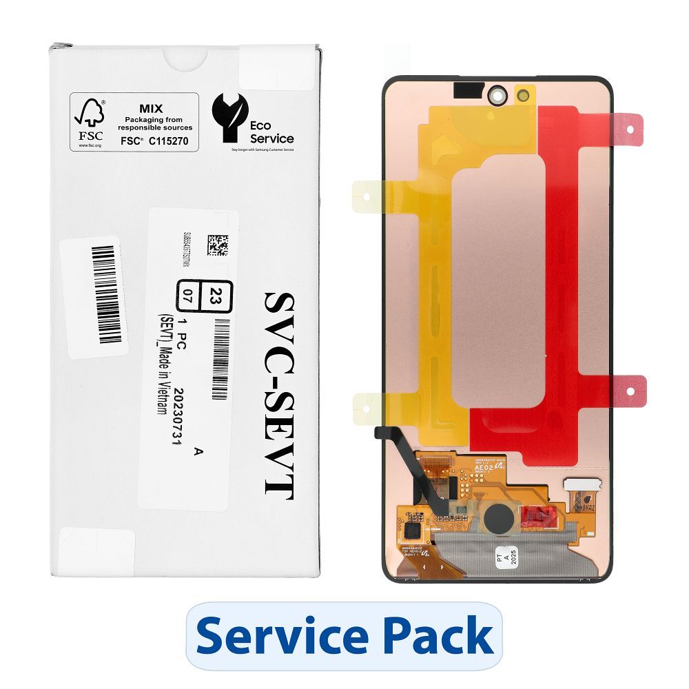 ServicePack LCD displejs SAMSUNG A53 5G A536B GH96-15168A bez rāmja