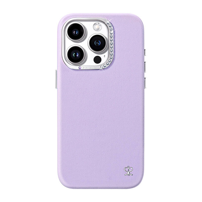 Joyroom PN-15F1 Starry viedtālruņa apvalks iPhone 15 Pro (violeta)