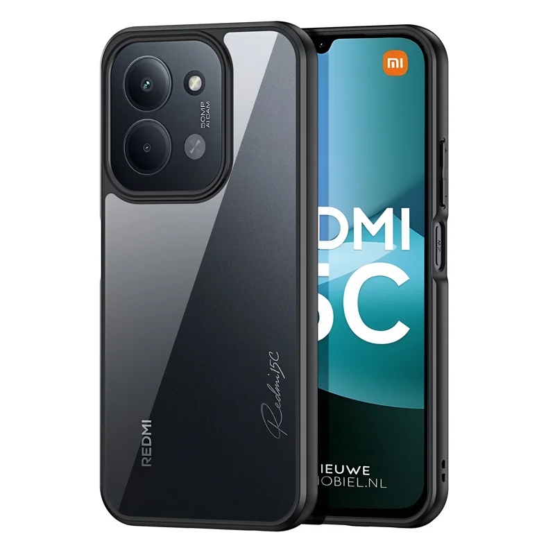Viedtālruņa apvalks AIMO piemērots REDMI 15C (173mm) melns