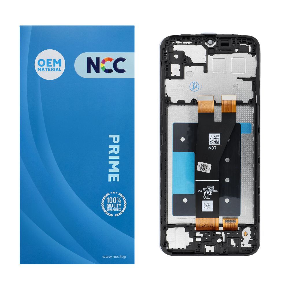 NCC LCD displejs SAMSUNG A14 5G A146 P/U OEM ar rāmi