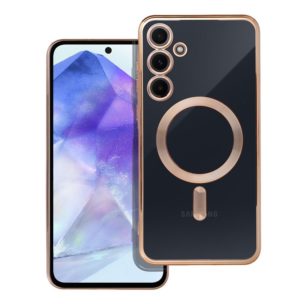 Viedtālruņa apvalks SAMSUNG A55 zelta krāsas