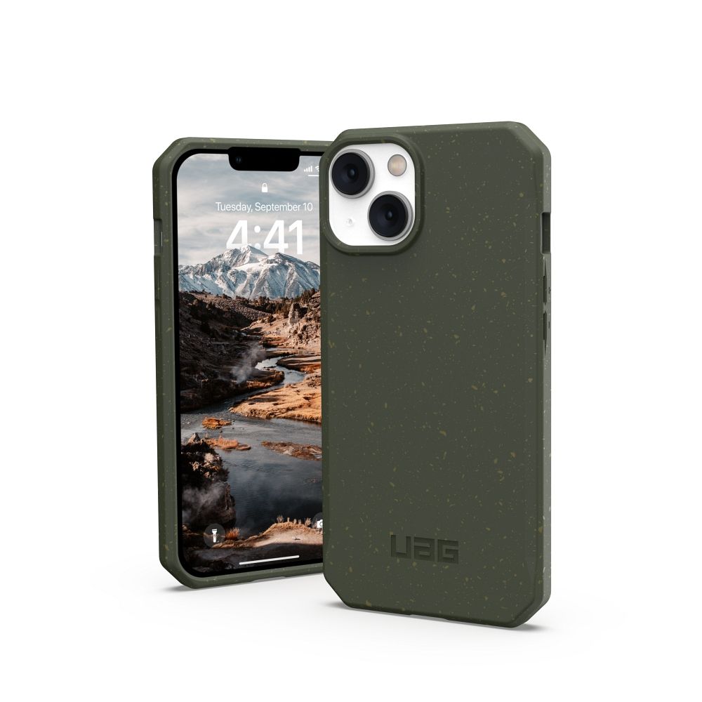Viedtālruņa apvalks UAG Urban Armor Gear BIODEGRADABLE OUTBACK IPHONE 14 Plus zaļš