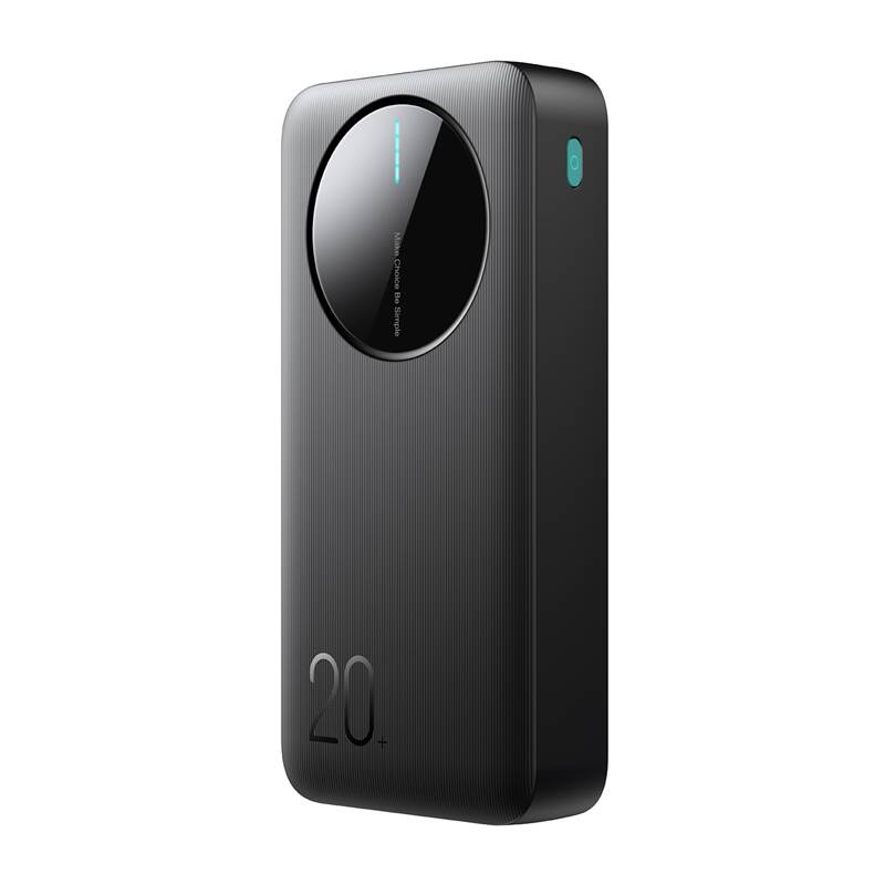 Portatīvais lādētājs Joyroom JR-PBF14 2.4A LED 20000mAh (melns)