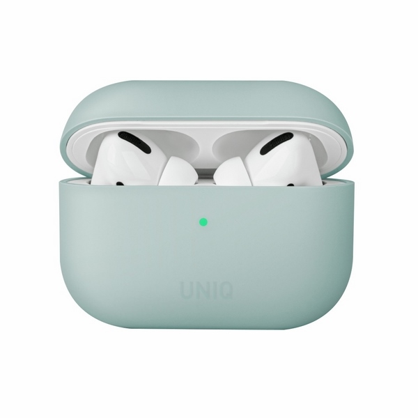 Uniq Lino silikona apvalks AirPods Pro - piparmētru