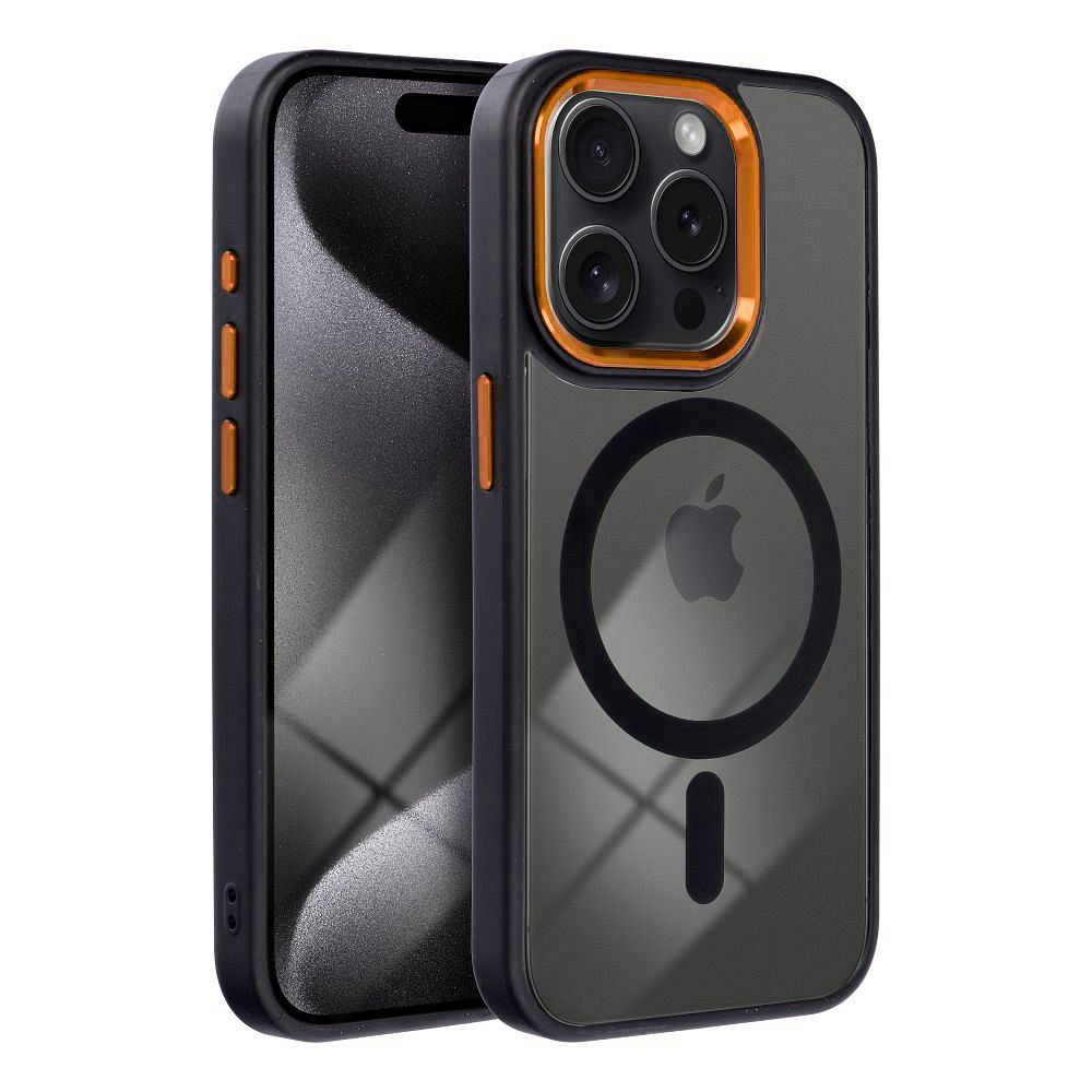 COLOR EDGE MAG COVER viedtālruņa apvalks saderīgs ar Magnētisko MagSafe Samsung S26 Pro melns zelta