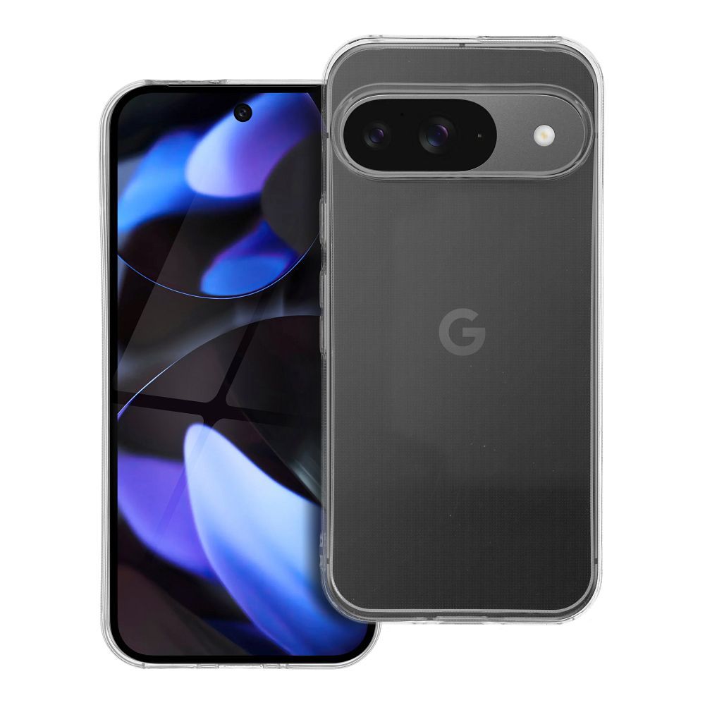 Viedtālruņa apvalks 2 mm GOOGLE PIXEL 9 (kameras aizsardzība) caurspīdīgs