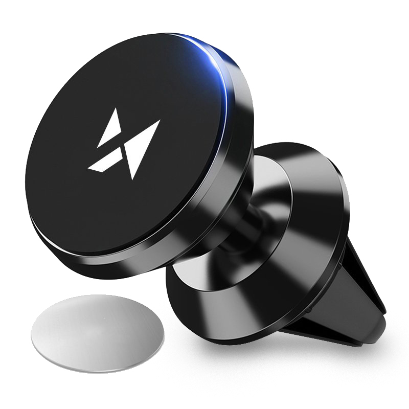 Wozinsky magnētiskais automašīnas restu stiprinājums melns