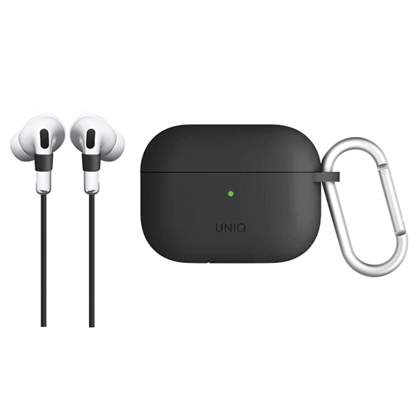 Uniq Vencer silikona apvalks AirPods Pro – pelēks