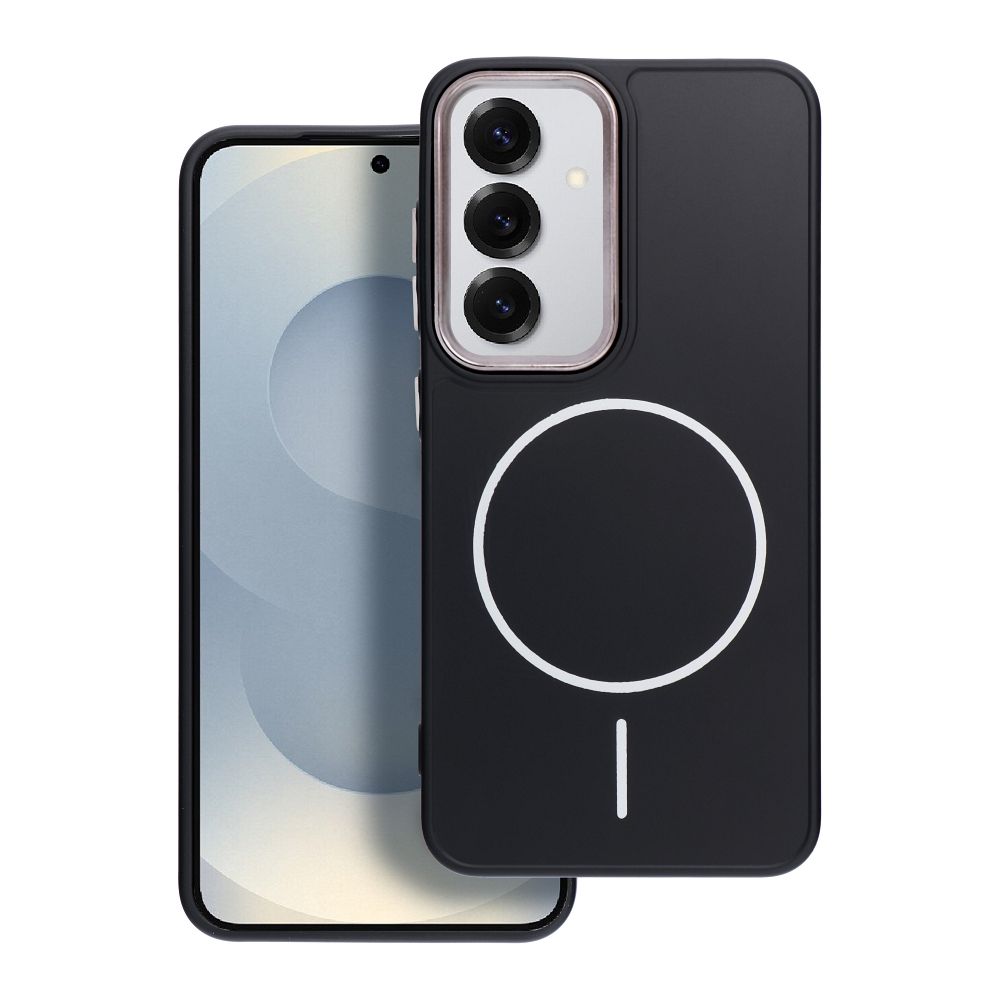FRAME MAG COVER Viedtālruņa apvalks ar MagSafe SAMSUNG S26 Edge melns