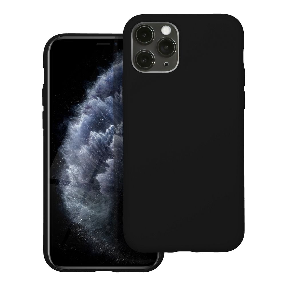 SILICONE viedtālruņa apvalks IPHONE 11 Pro, melns