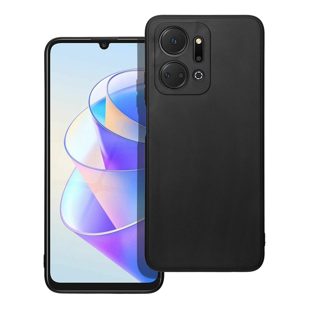 Matēts viedtālruņa apvalks HONOR X7a - melns