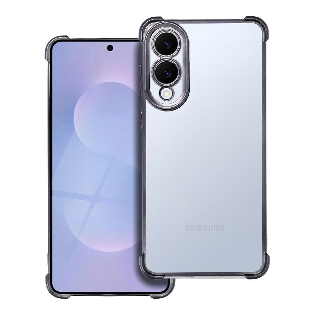 Viedtālruņa apvalks ANTISHOCK ELECTRO SAMSUNG S25 Edge melns