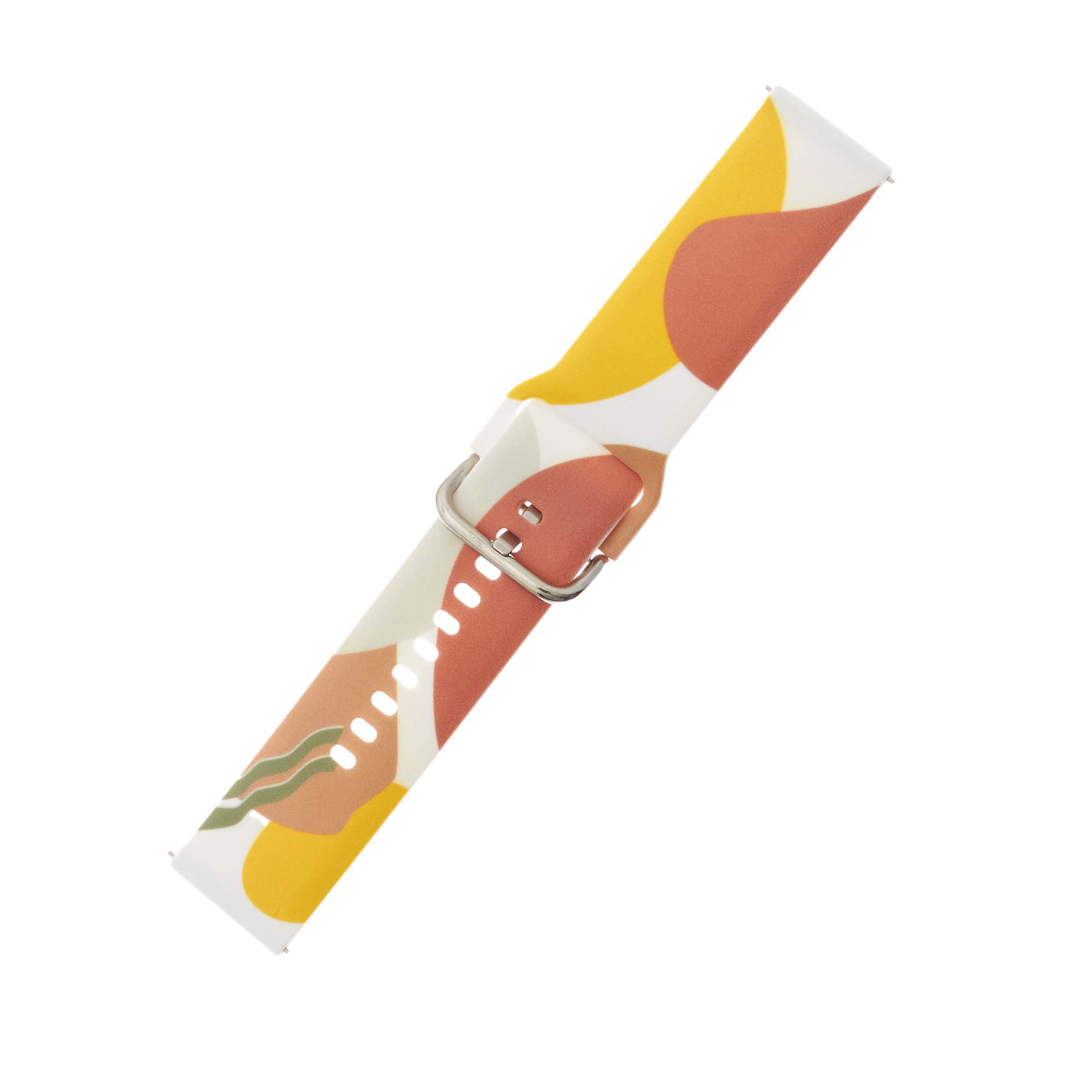 Moro pulksteņa siksna Samsung Galaxy Watch 45 / 46 / 47 mm no silikona - modelis 7