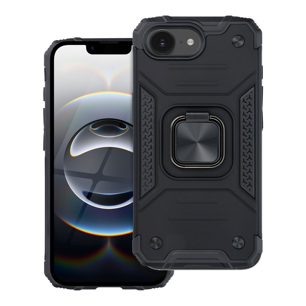 NITRO viedtālruņa apvalks IPHONE 16e (SE 4 2025) melns