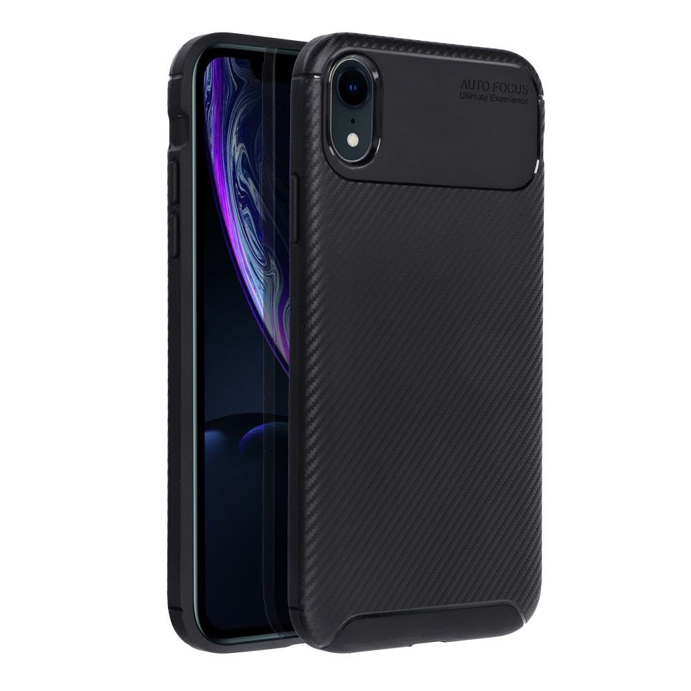 Viedtālruņa apvalks CARBON PREMIUM IPHONE XR melns