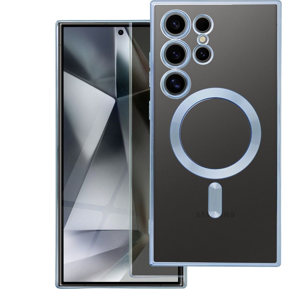 ELECTRO MAG COVER viedtālruņa apvalks ar MagSafe SAMSUNG S25 Edge - zils