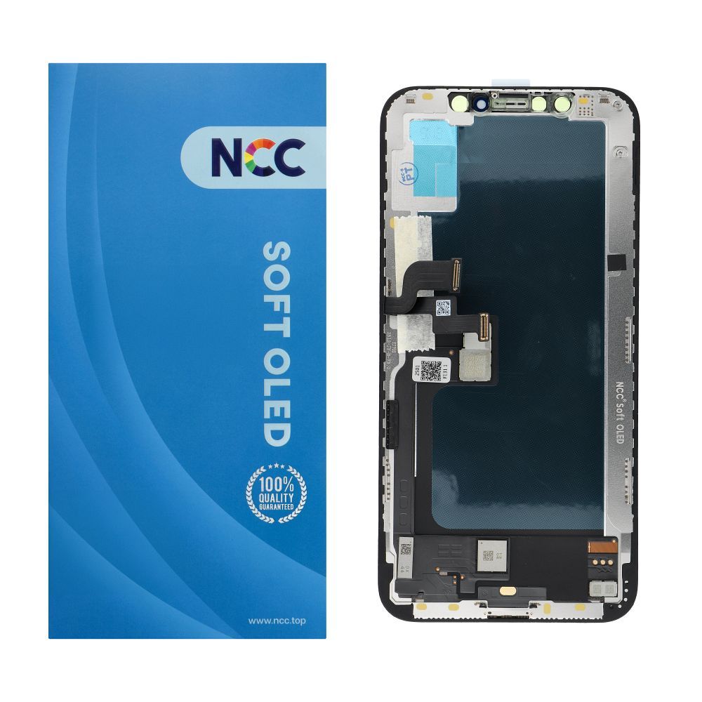 NCC LCD ekrāns IPHONE Xs Mīkstais OLED