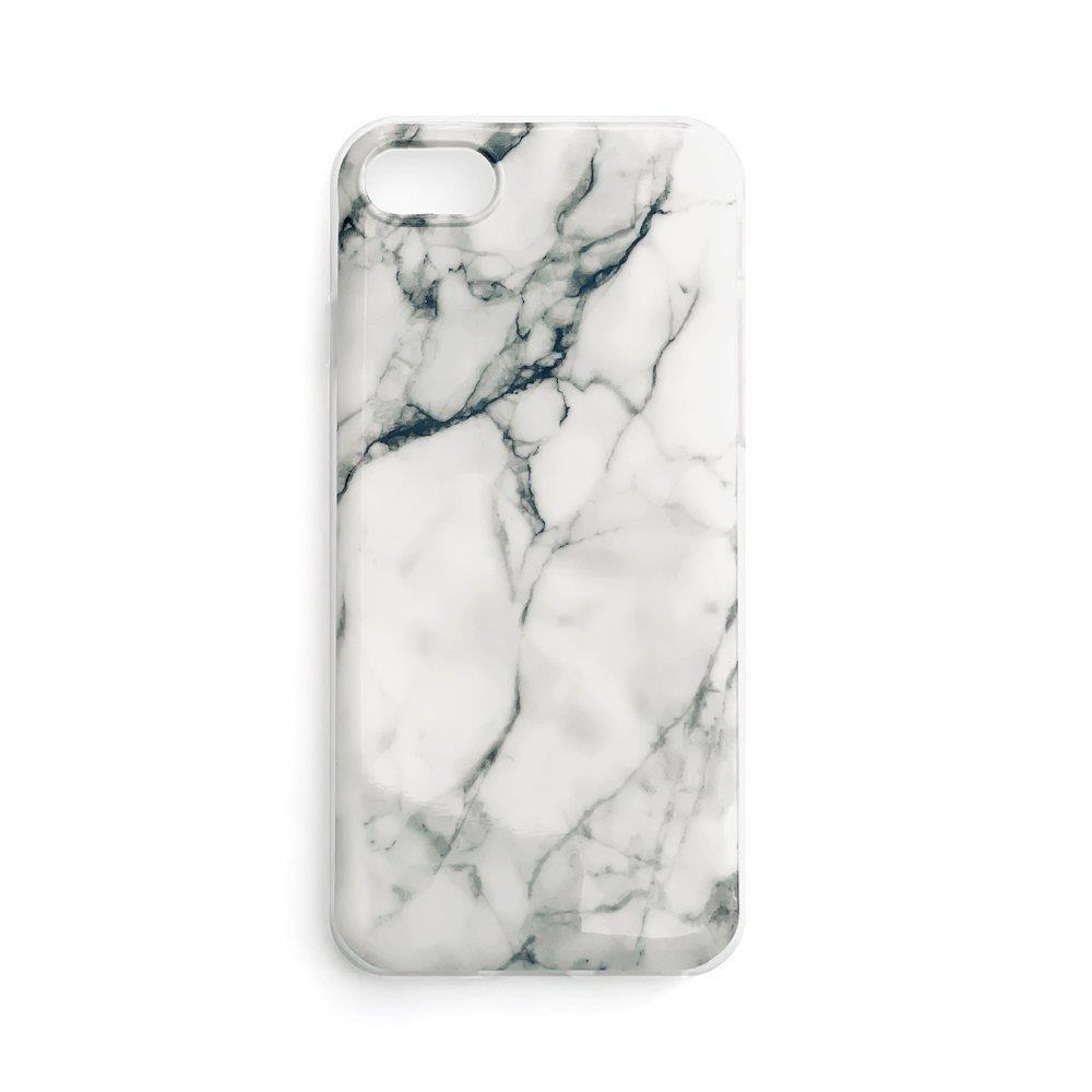 Wozinsky Marble gels apvalks marmora Samsung Galaxy A03s (166.5) balta