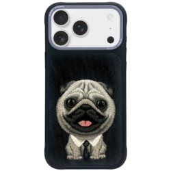NIMMY viedtālruņa apvalks BIG EYED PET 2.0 Suns priekš IPHONE 17 melns
