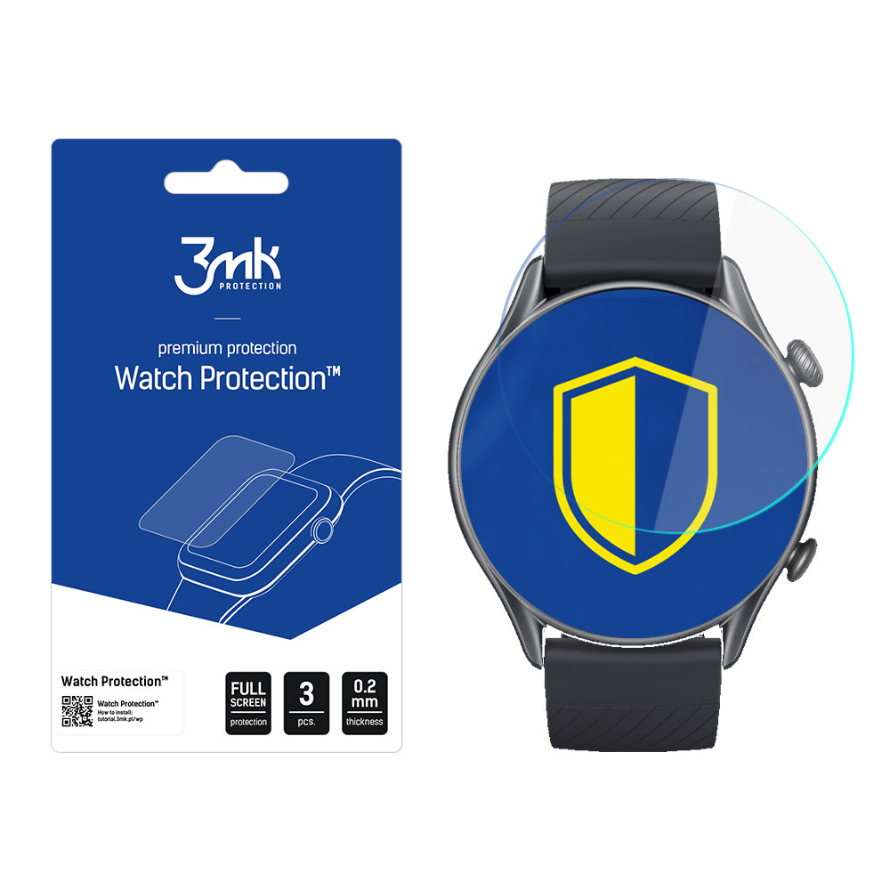 Xiaomi Amazfit GTR 3 Pro - 3mk Aizsardzība pulkstenim™ v. ARC+