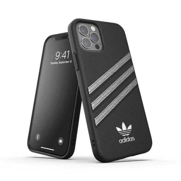 Adidas OR veidots apvalks Sievietēm iPhone 12 / iPhone 12 Pro - melns