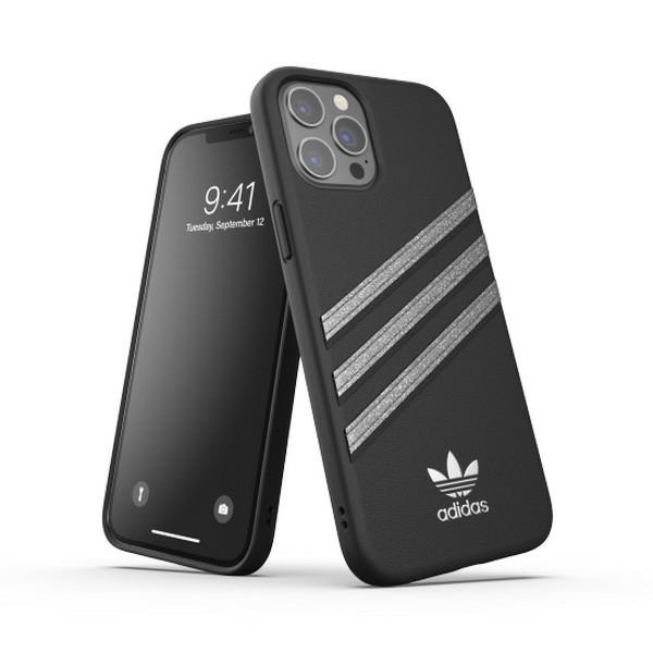 Adidas OR veidots apvalks Sievietēm iPhone 12 Pro Max - melns
