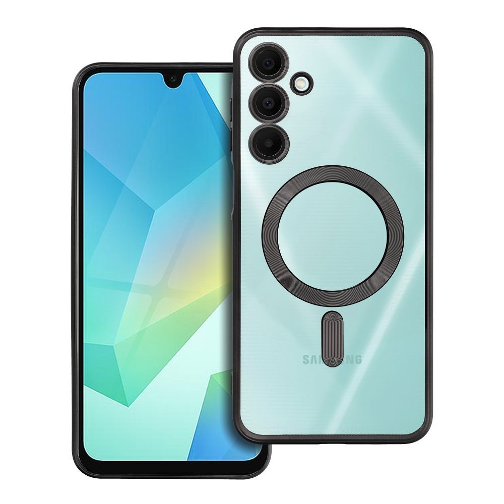 ELECTRO MAG COVER magnētiskais viedtālruņa apvalks, saderīgs ar MagSafe, paredzēts SAMSUNG A16 5G / A16 4G, melns