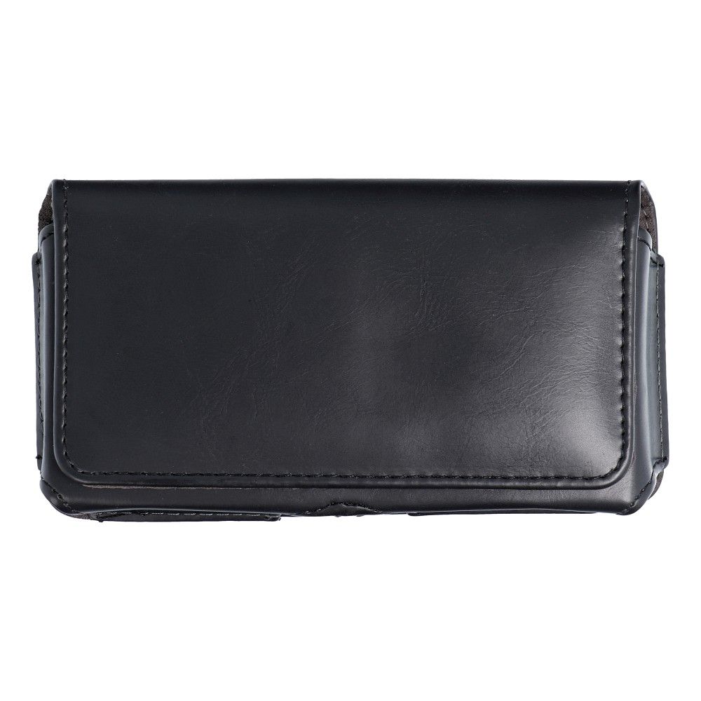 Horizontāls universāls apvalks CLASSIC 100A modelis 10 (Iphone X / Samsung S5/S7/A5/J5/Xcover 3 / Huawei P8 Lite) melns