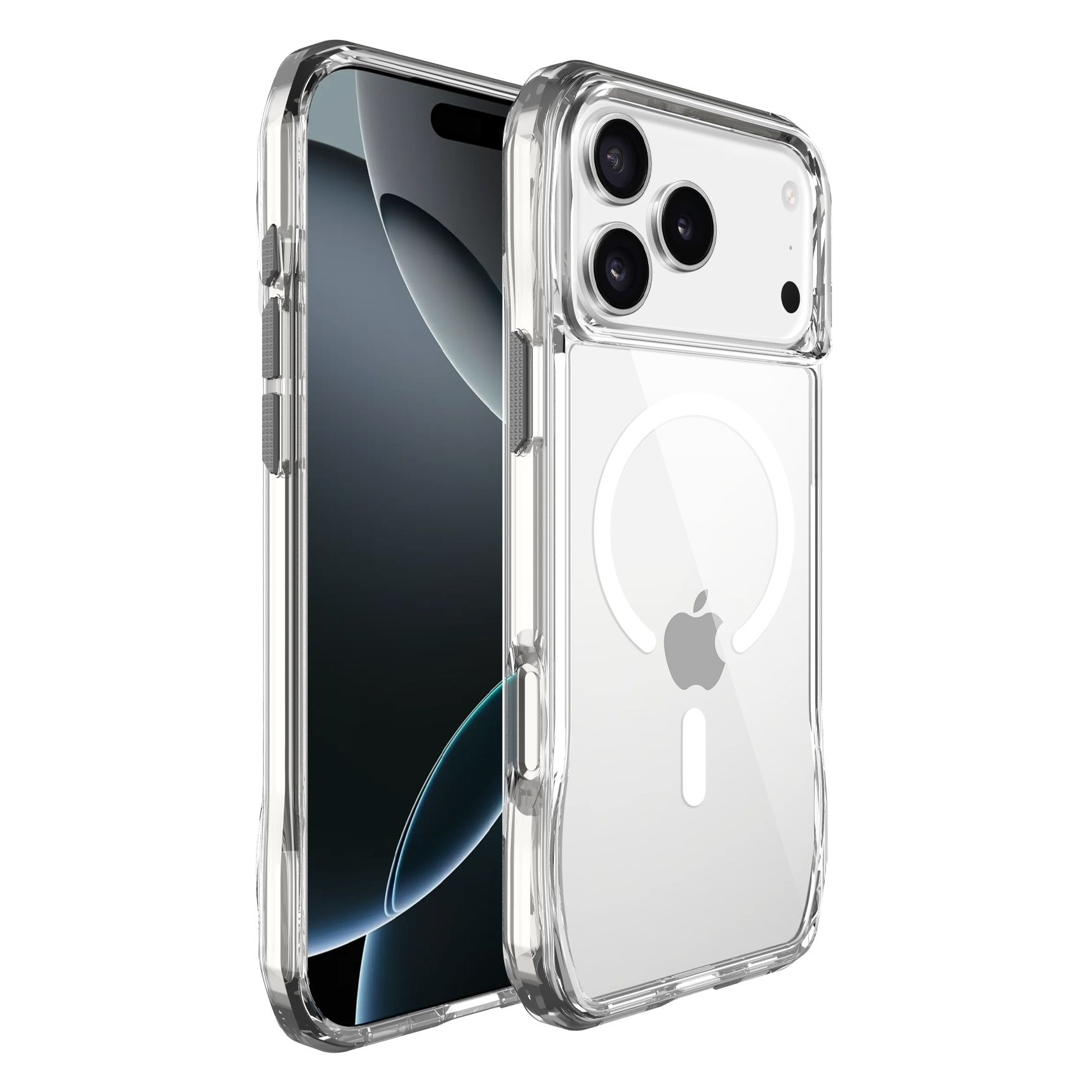 ROAR viedtālruņa apvalks SLIM DEFENDER IPHONE 17 Pro caurspīdīgs