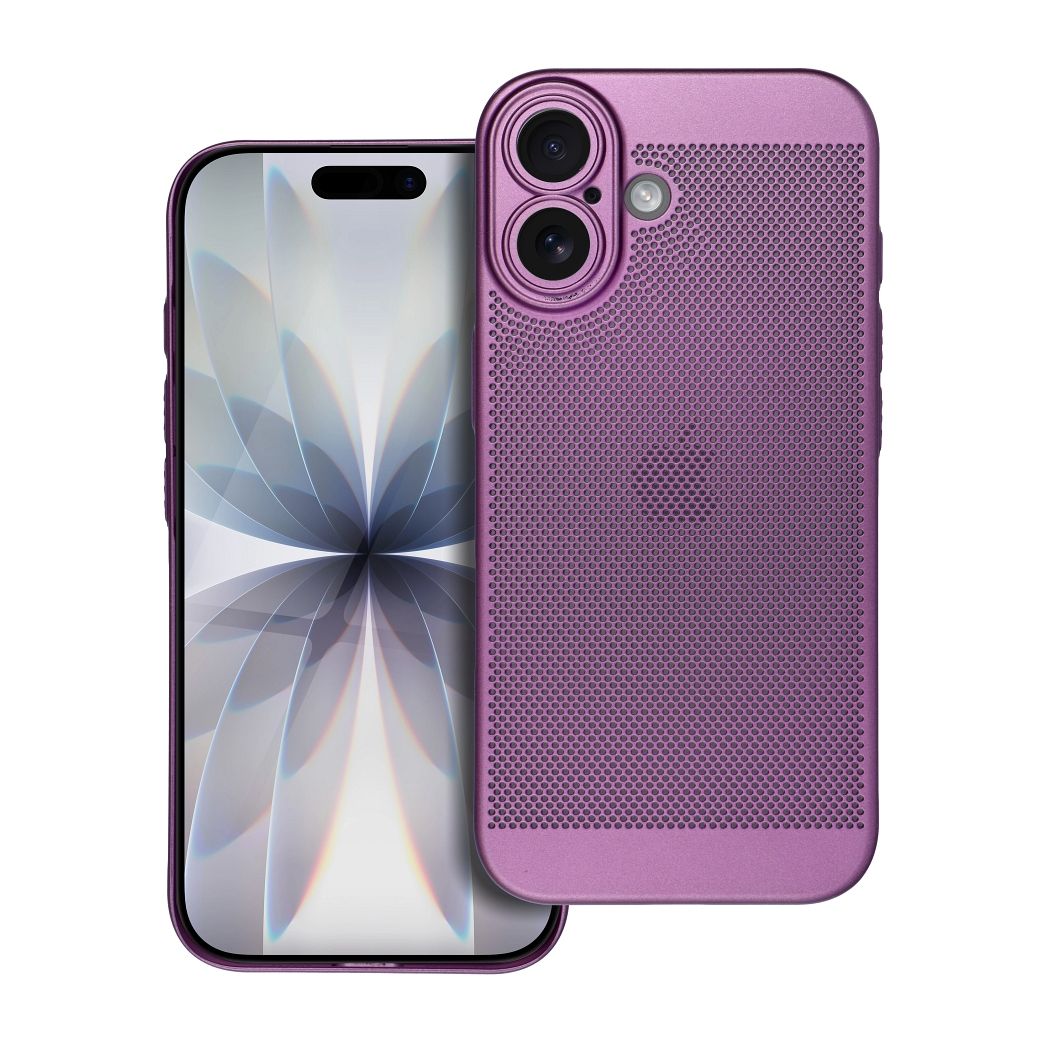 BREEZY viedtālruņa apvalks IPHONE 17 violets