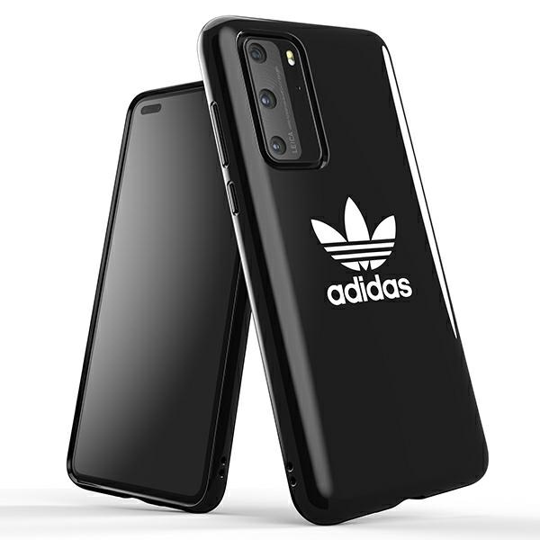 Adidas OR SnapCase Trefoil viedtālruņa apvalks Huawei P40 - melns