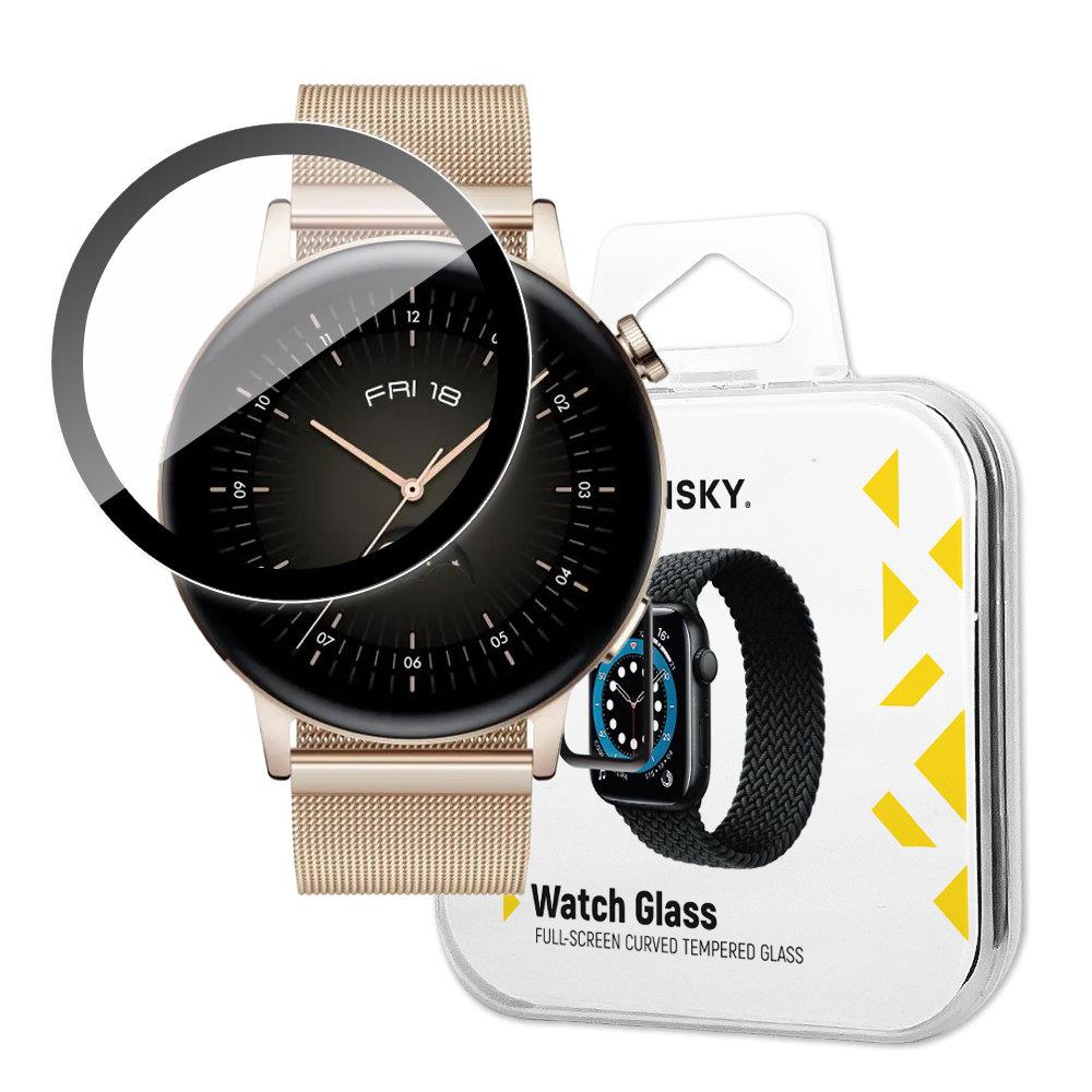 Wozinsky Hibrīda aizsargstikls Huawei Watch GT 3 46 mm melns