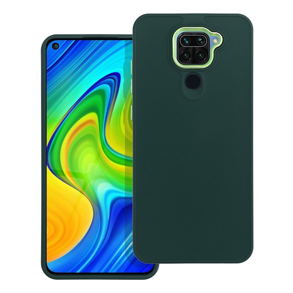 Viedtālruņa apvalks FRAME XIAOMI Redmi Note 9 zaļš