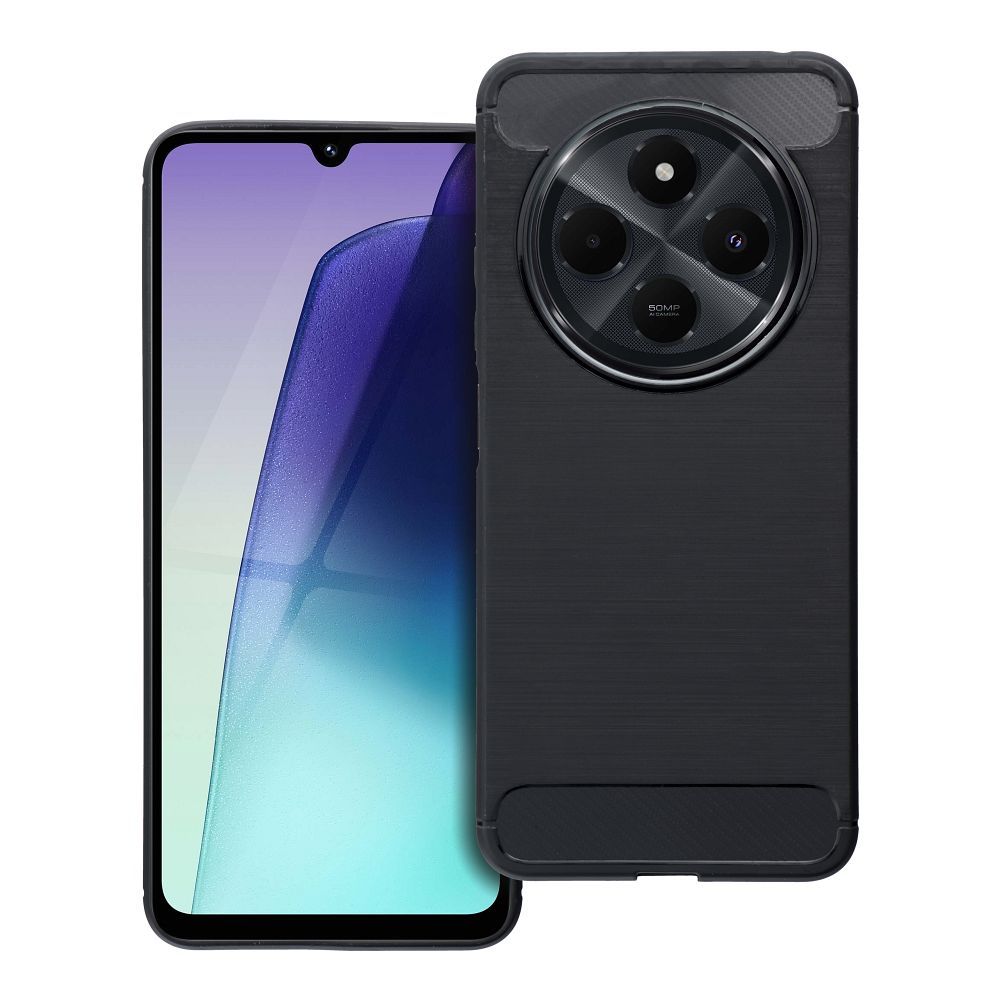 CARBON viedtālruņa apvalks XIAOMI Redmi 14C melns