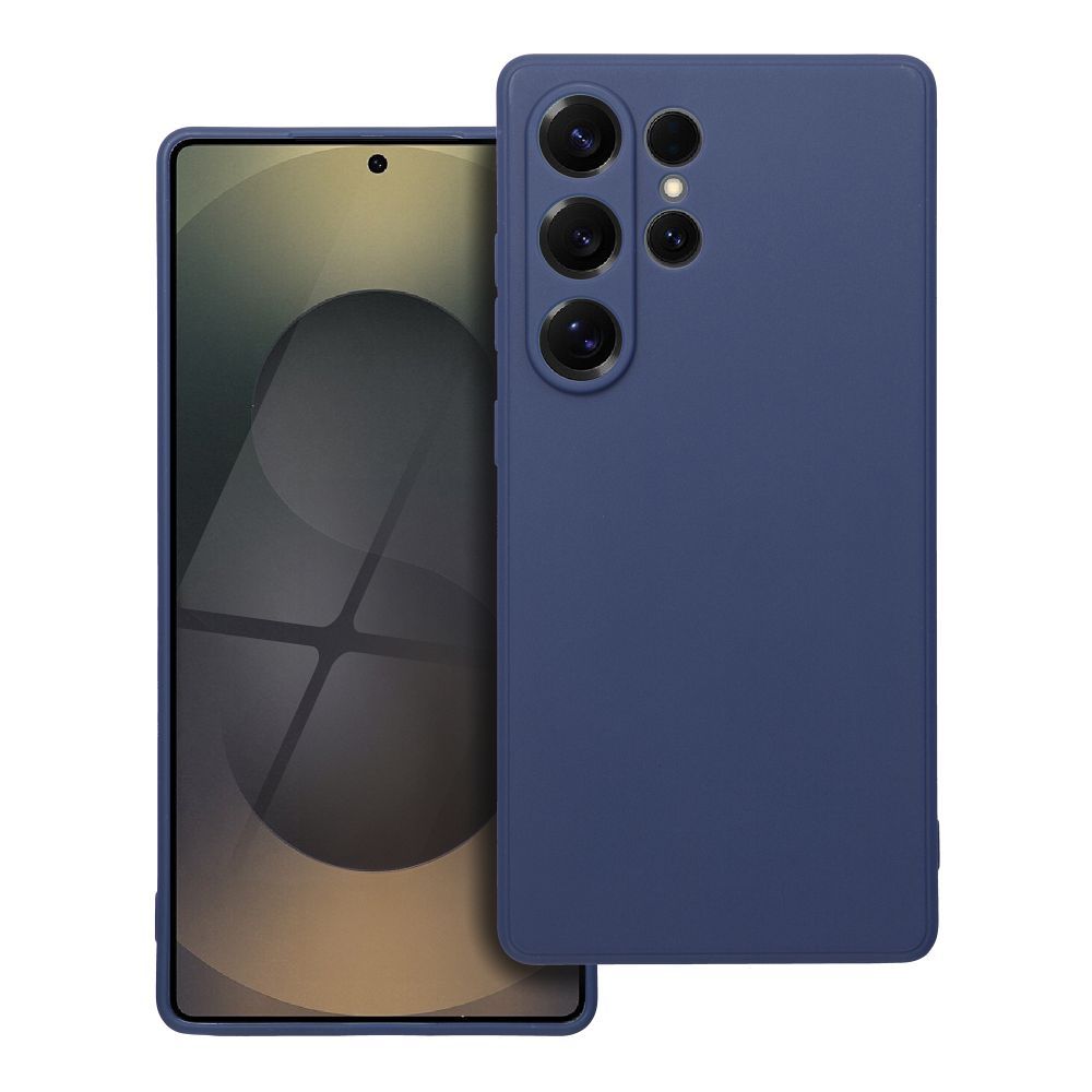 Matēts viedtālruņa apvalks SAMSUNG S25 Ultra zils