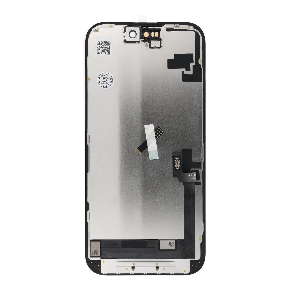 LCD ekrāns (m) iPhone 16 ar digitizatoru - melns (m) (HD+ Incell) IC Transferable