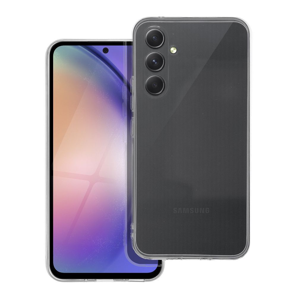 Viedtālruņa apvalks 2 mm skaidrs, piemērots SAMSUNG A54 5G (kameras aizsardzība)