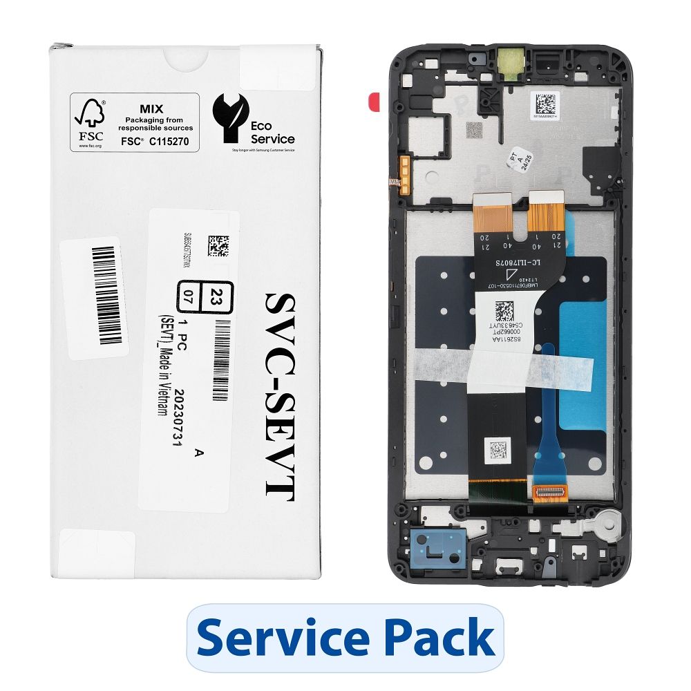 ServicePack LCD ekrāns SAMSUNG A05s A057F GH81-24364A