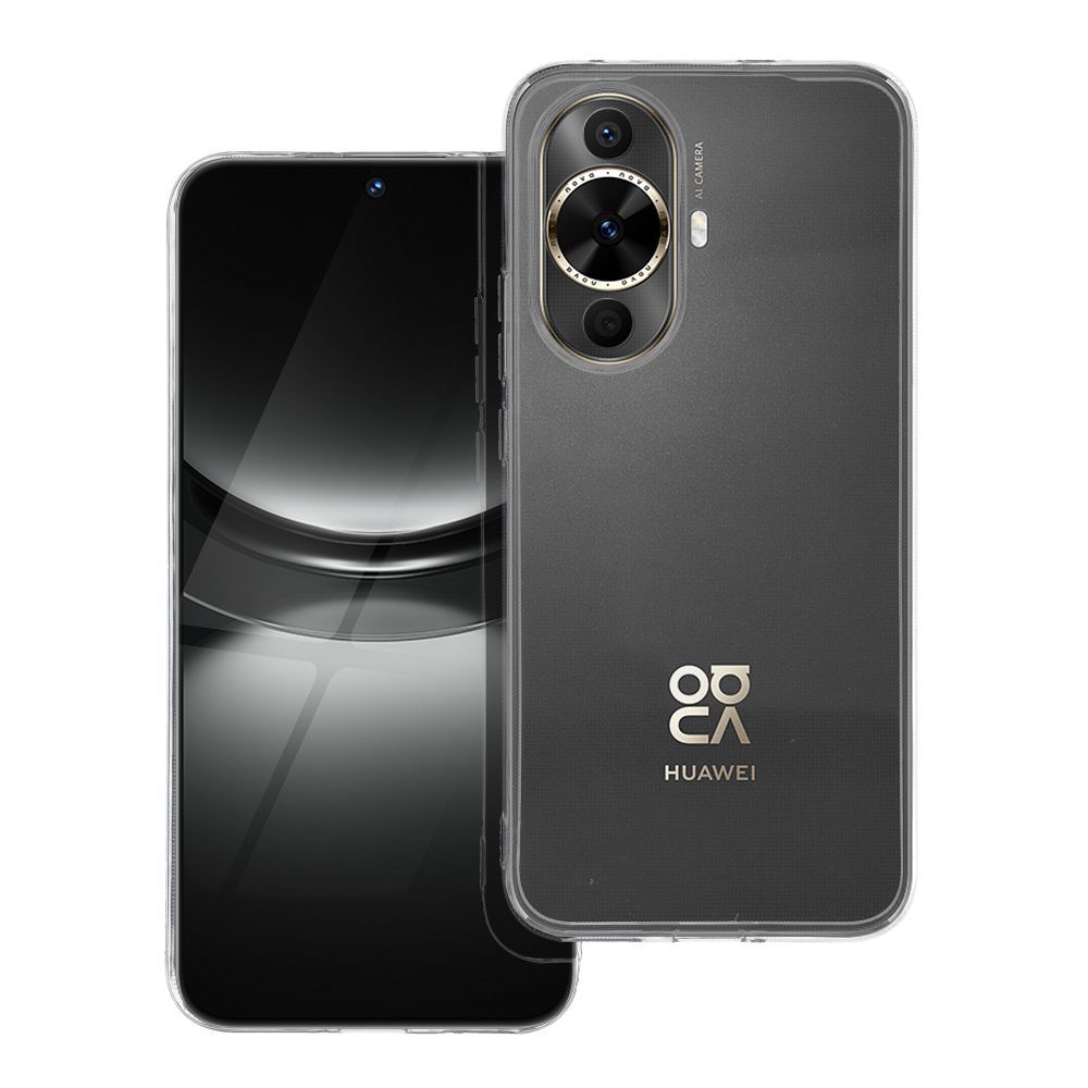 Caurspīdīgs viedtālruņa apvalks 2 mm HUAWEI 12s caurspīdīgs