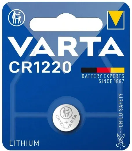 VARTA litija baterija CR1220 3V 1 gab.